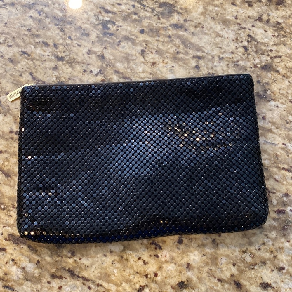 Black Beaded Clutch